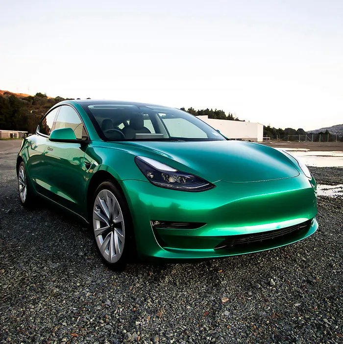 Gloss Metallic Vinyl Wrap