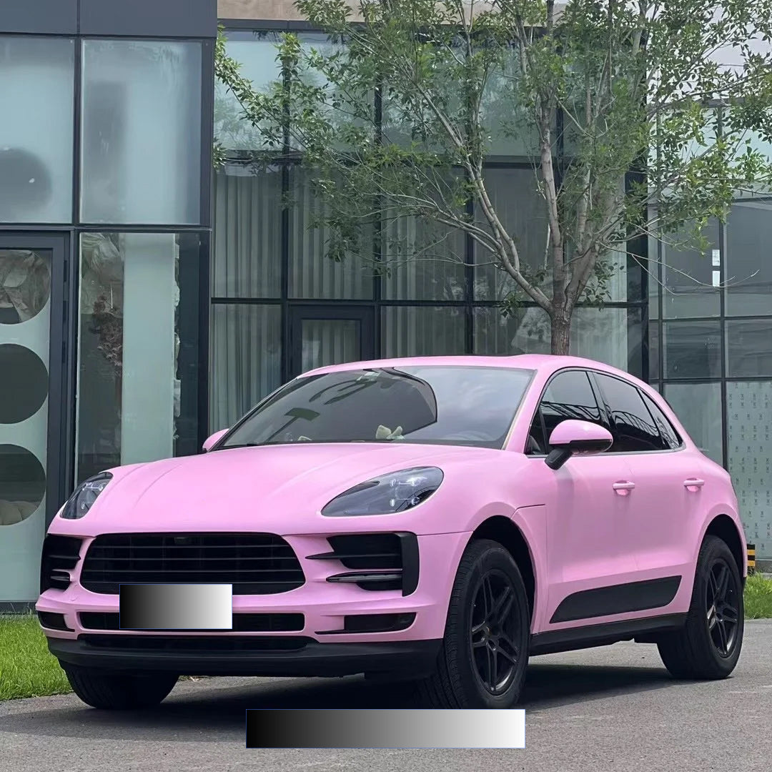 Quality Matte Ceramic Barbie Pink Car Vinyl Wrap - Image 11