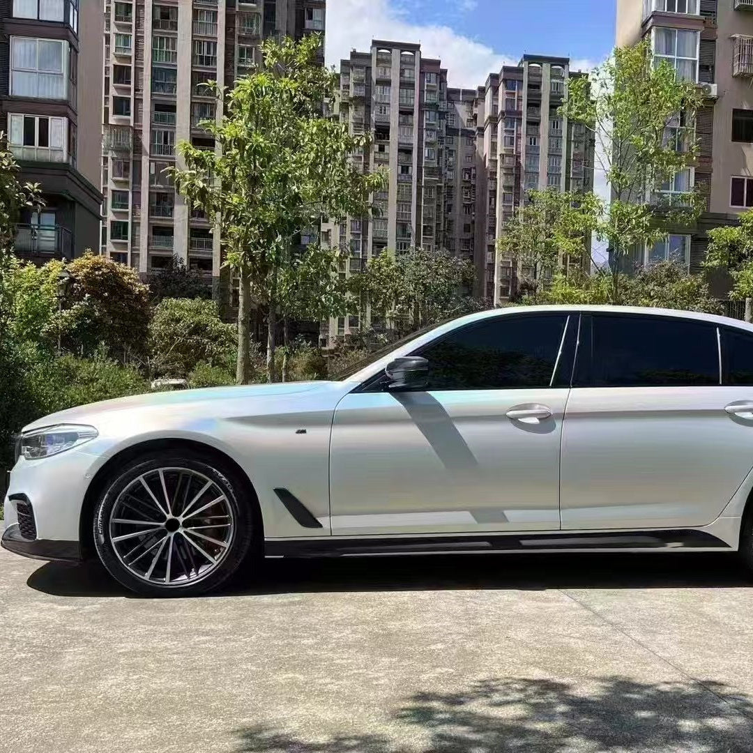 Quality Matte Laser White Car Vinyl Wrap - Image 3