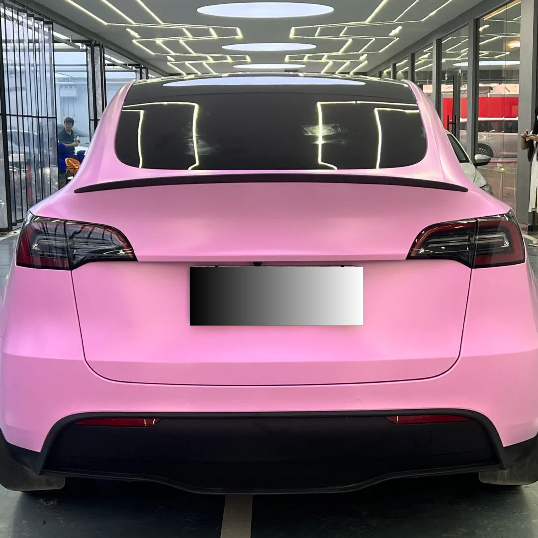 Quality Matte Ceramic Barbie Pink Car Vinyl Wrap - Image 12
