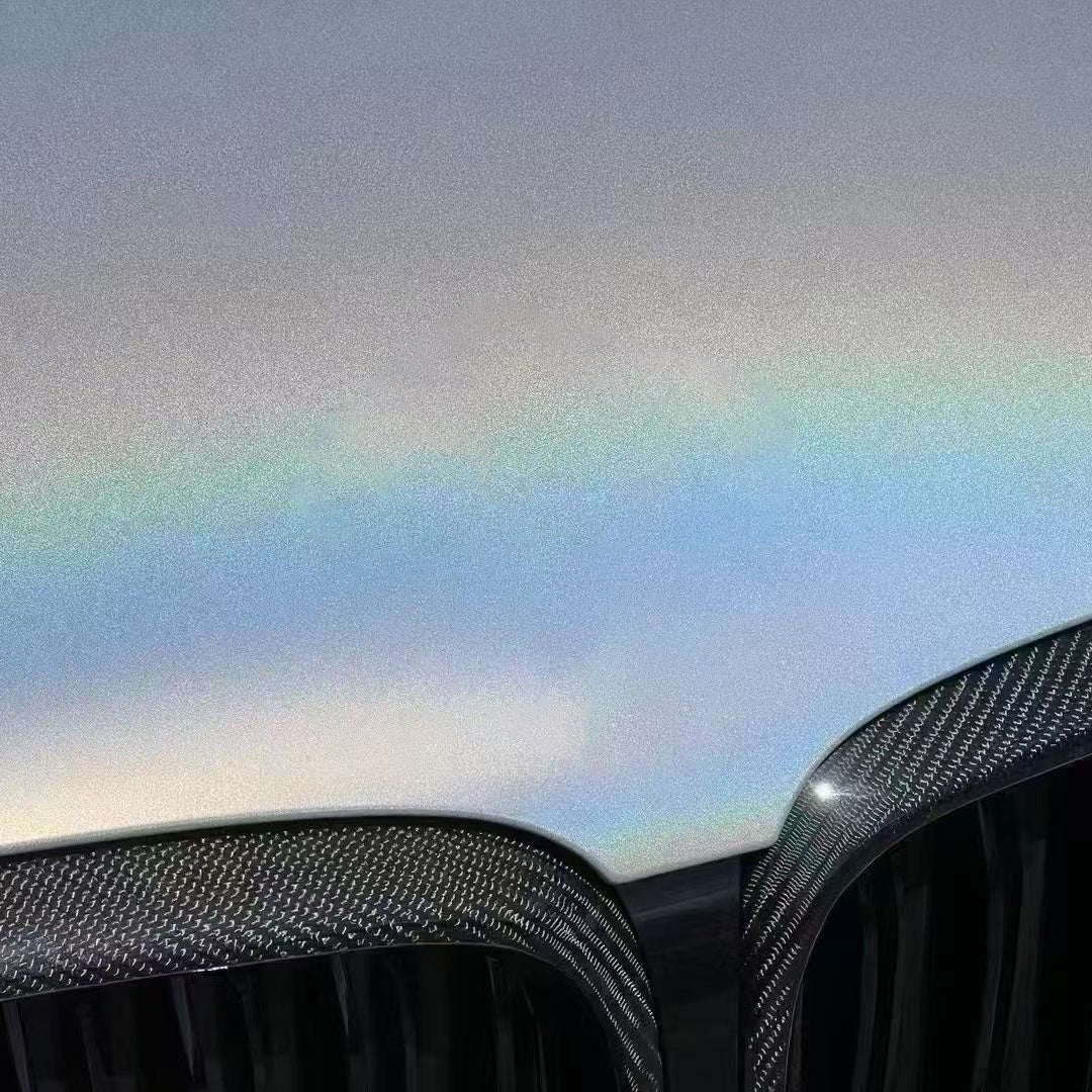 Quality Matte Laser White Car Vinyl Wrap - Image 4