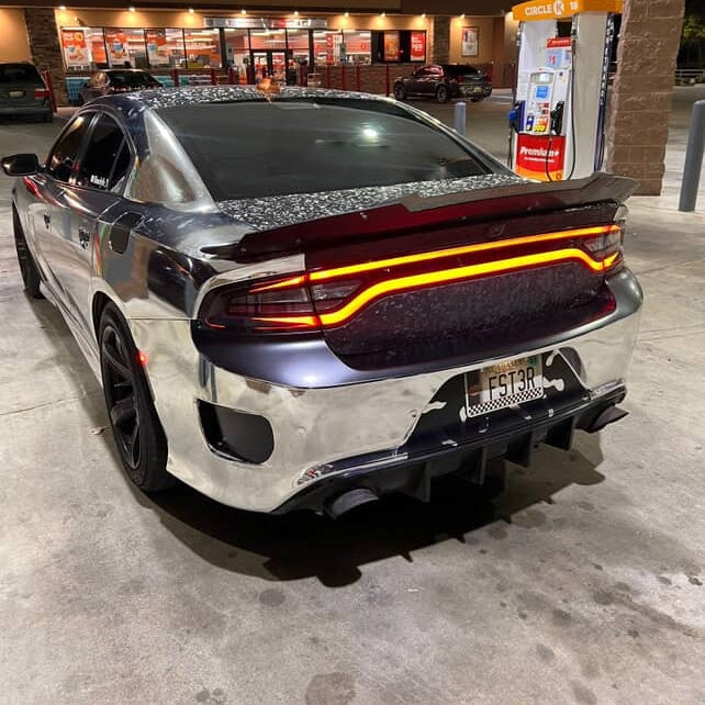 Mirror Chrome Silver Car Vinyl Wrap (Non-Stretchable) - Image 2