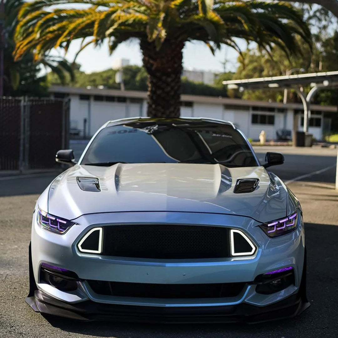 Quality Candy Metallic Dark Gray Blue Car Vinyl Wrap - Image 3