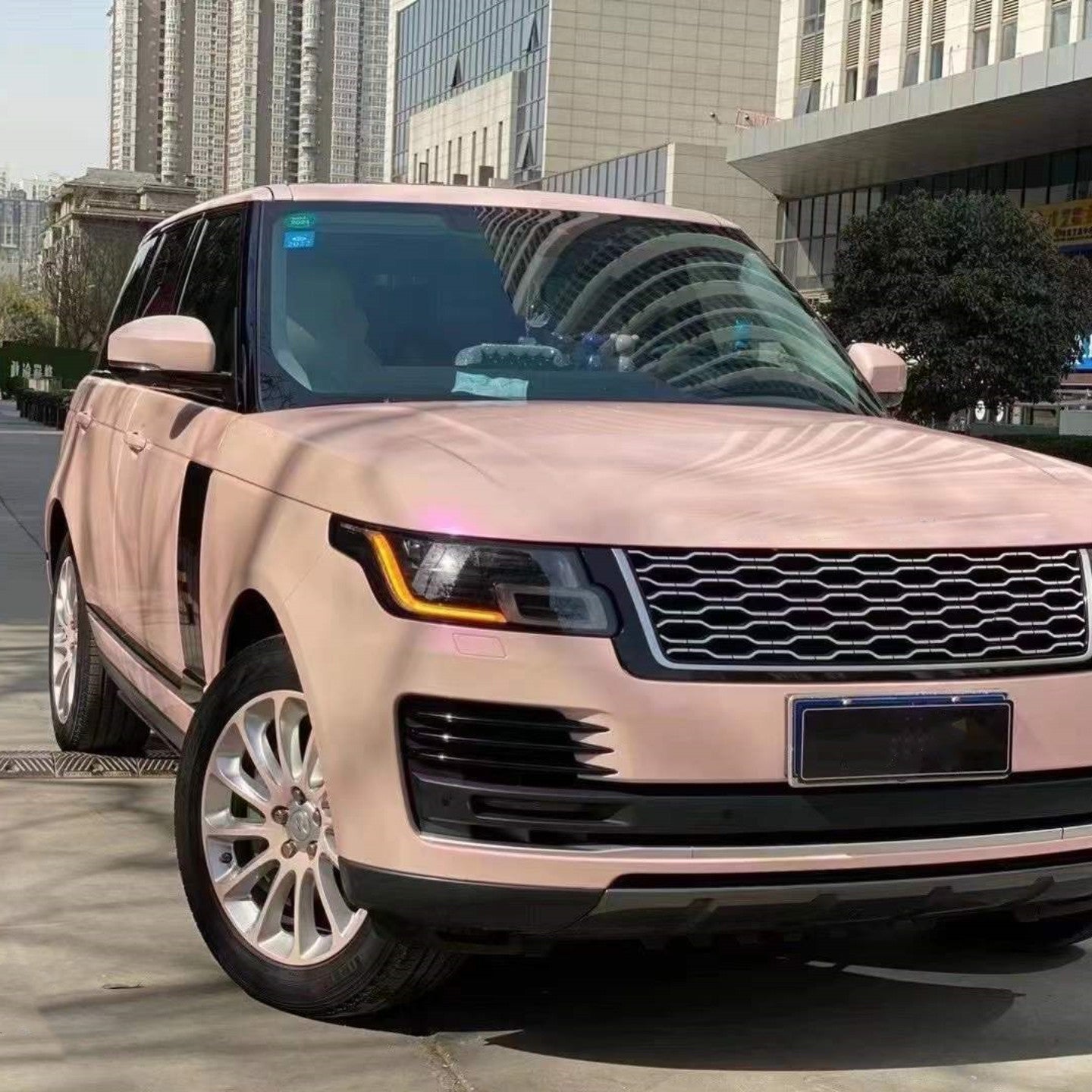 Quality Candy Metallic Purple Pink Car Vinyl Wrap - Image 4