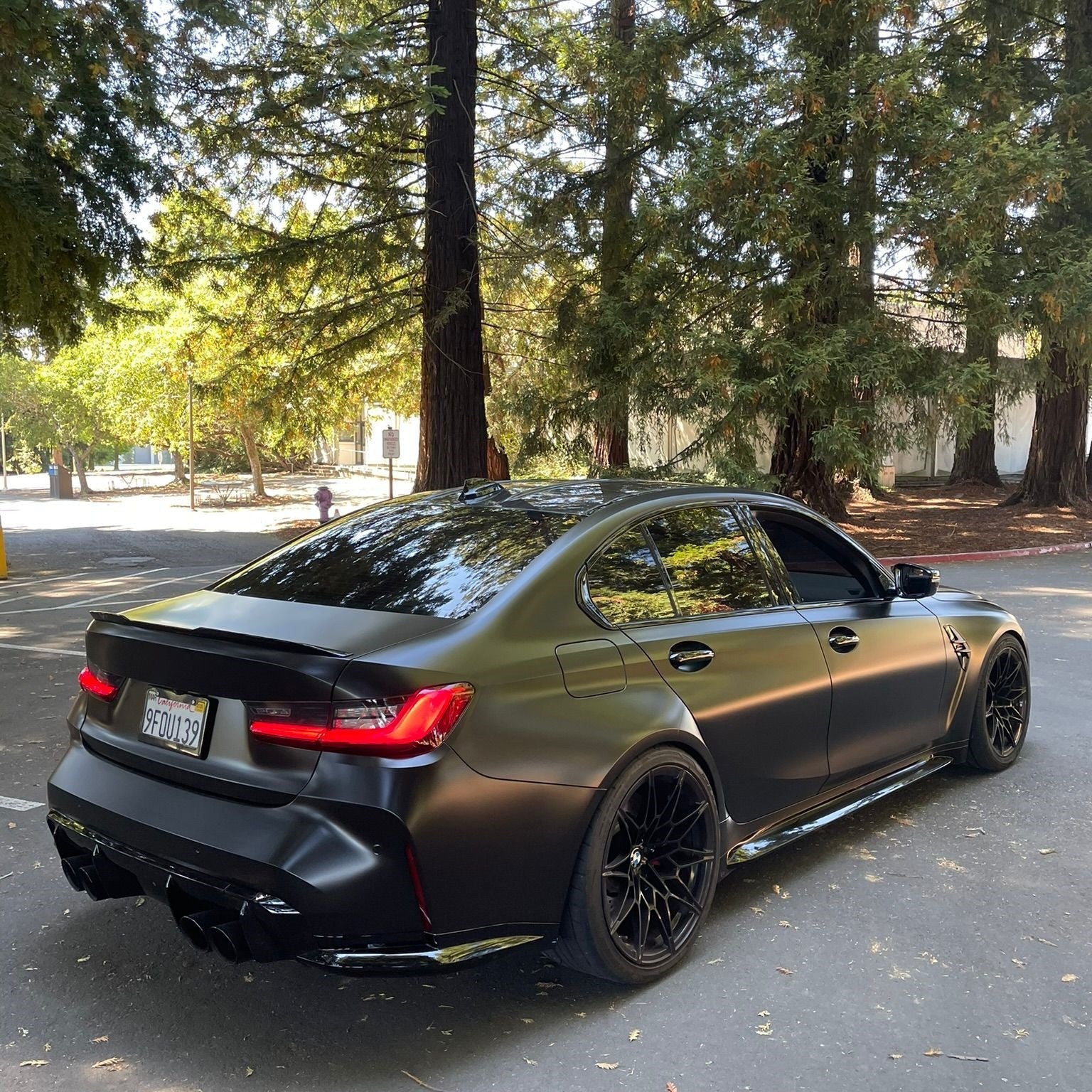 Quality Matte Black Car Vinyl Wrap - Image 5