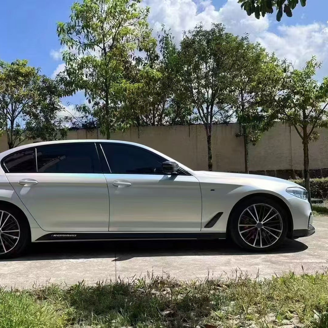 Quality Matte Laser White Car Vinyl Wrap - Image 6