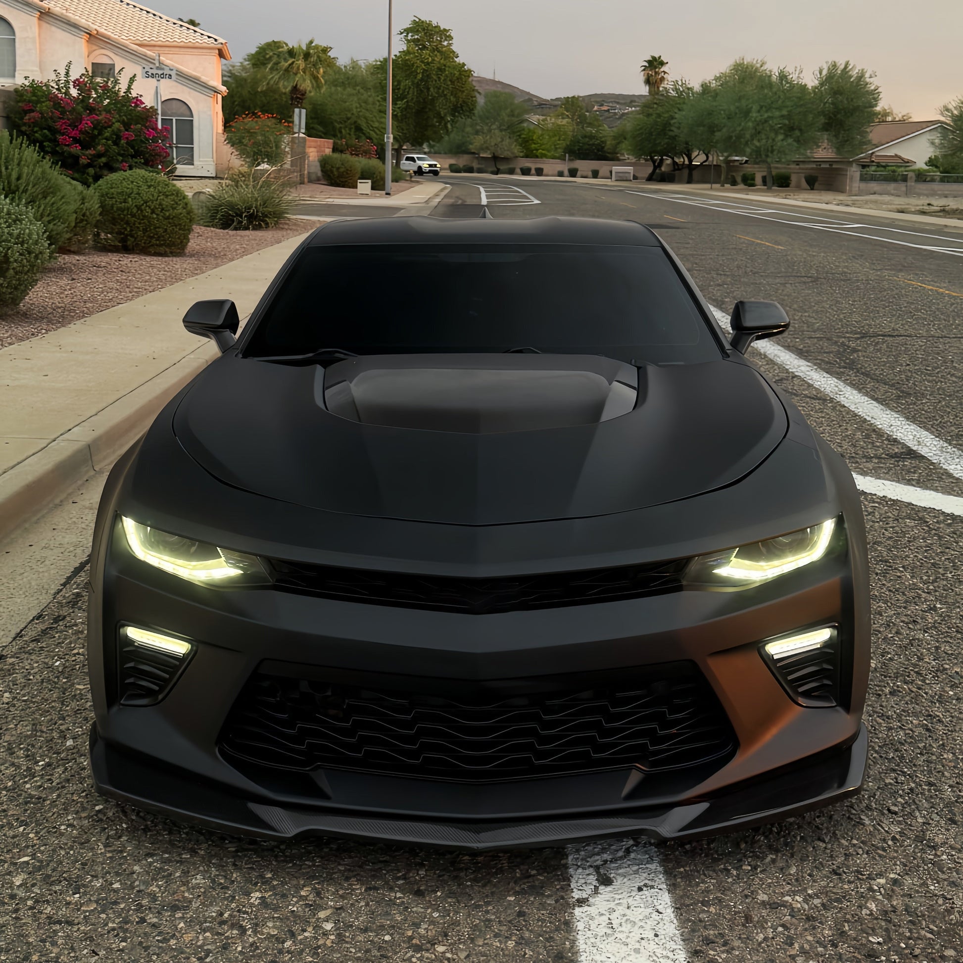 Super Matte Deep Black Car Vinyl Wrap - Image 2
