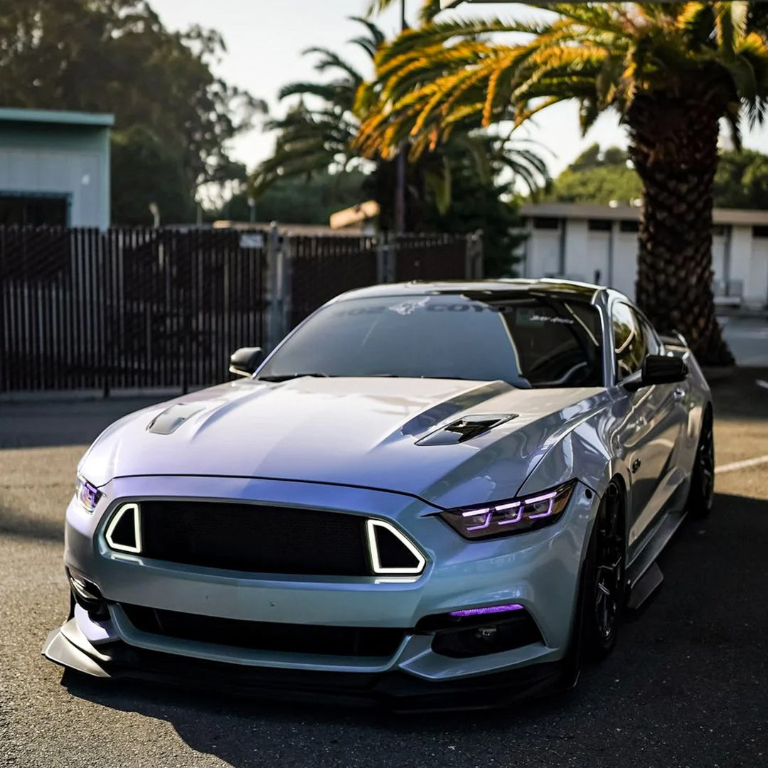 Quality Candy Metallic Dark Gray Blue Car Vinyl Wrap - Image 6