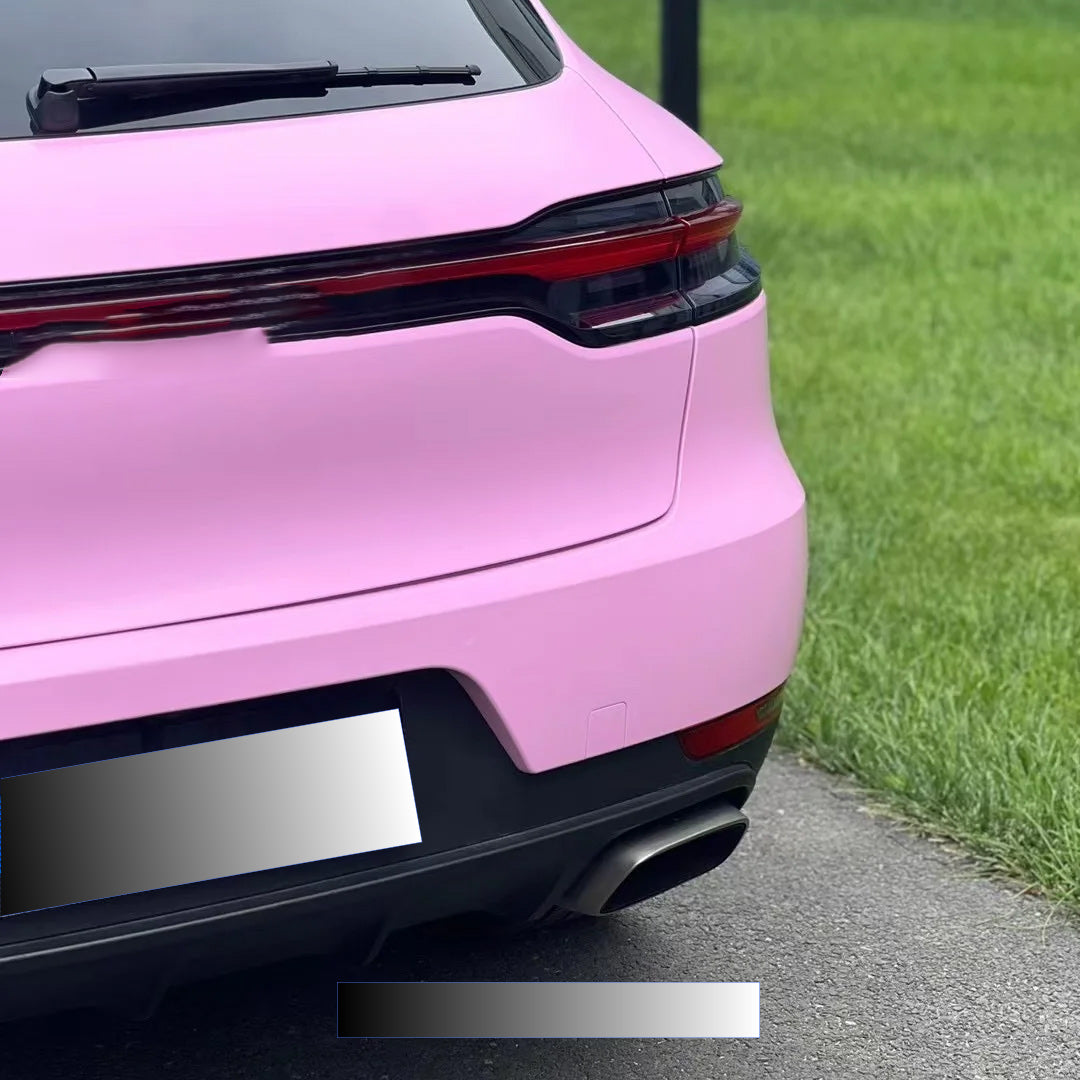 Quality Matte Ceramic Barbie Pink Car Vinyl Wrap - Image 7