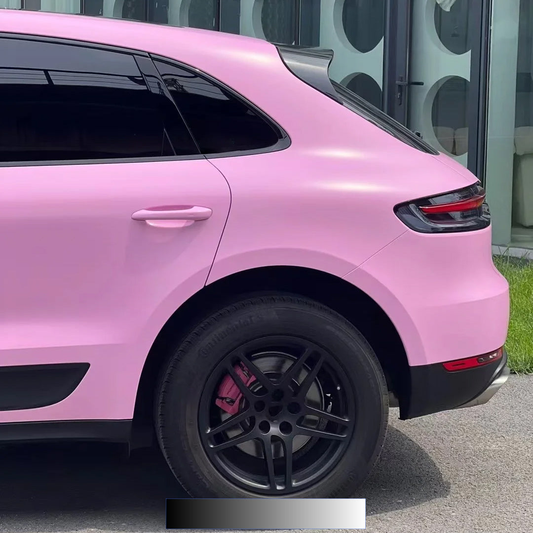 Quality Matte Ceramic Barbie Pink Car Vinyl Wrap - Image 10