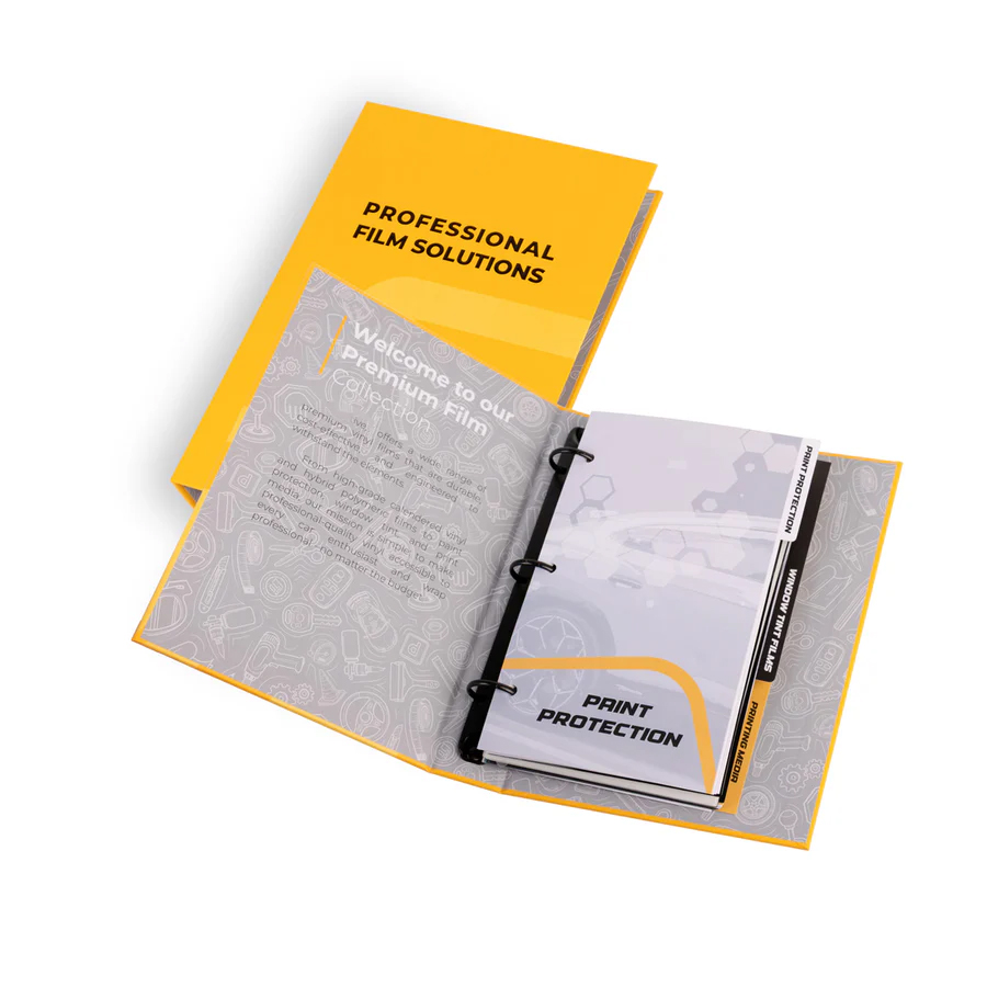 XTechWrap Clear PPF & Window Film Sample Book