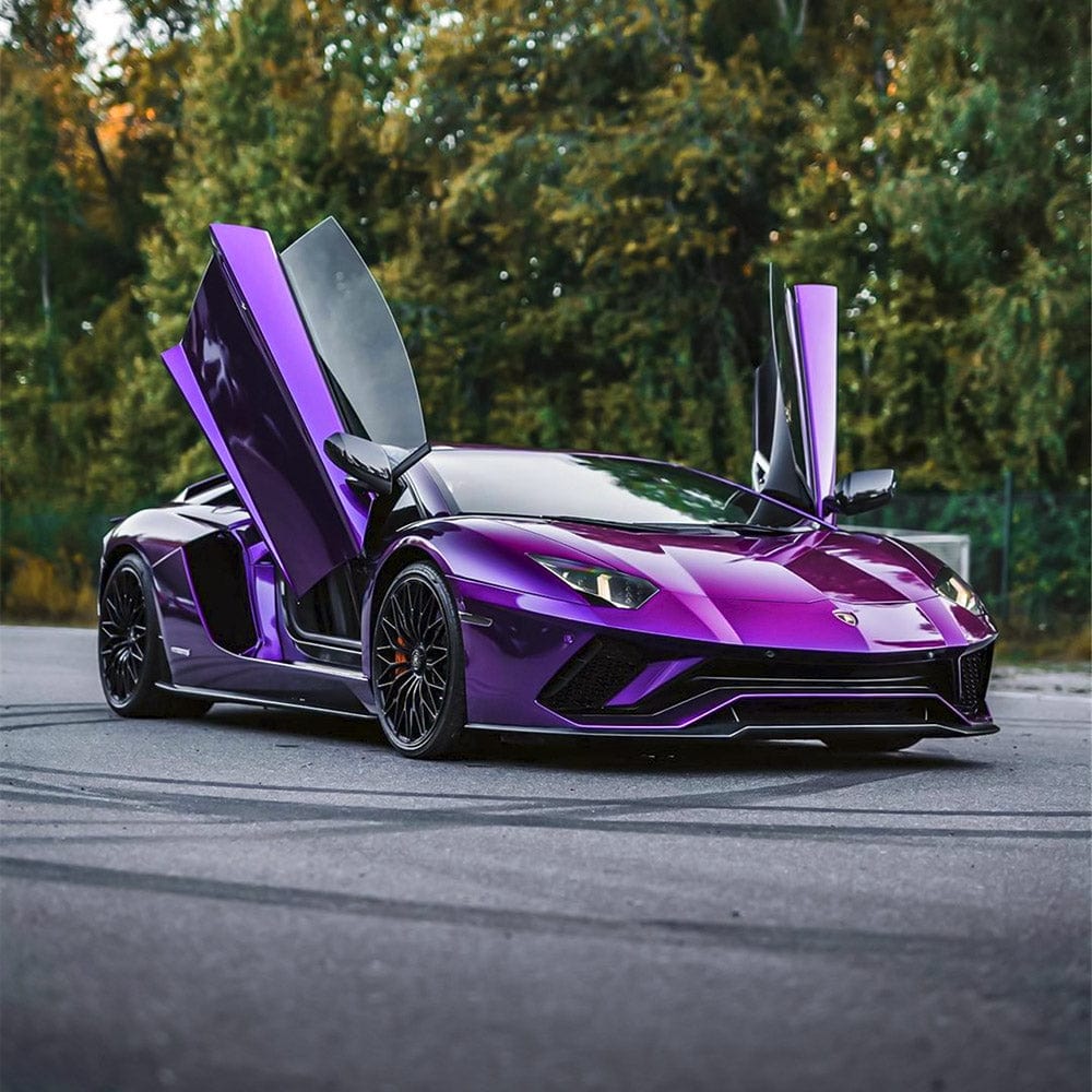 Gloss Purple Vinyl Wrap
