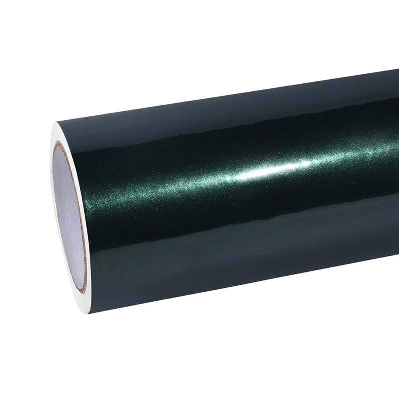 Gloss Metallic Gotland Green Car Vinyl Wrap