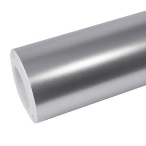 Matte Metallic Metal Silver Car Vinyl Wrap