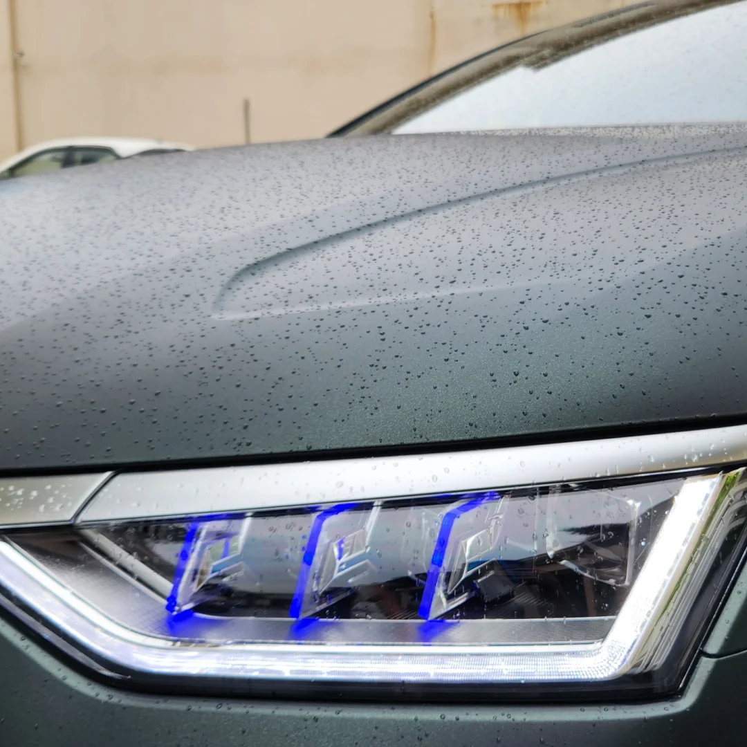 BYD Matte Diamond Black Green Car Vinyl Wrap - Image 7