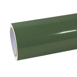 Quality Gloss Olive Light Green Car Vinyl Wrap