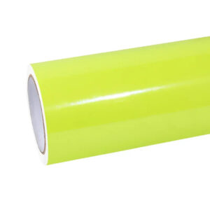 Quality Gloss Acid Lime Green Car Vinyl Wrap