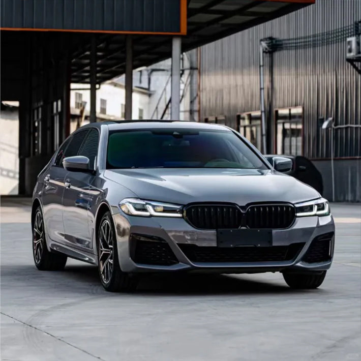 Quality Gloss Bernina Grey Car Vinyl Wrap - Image 4