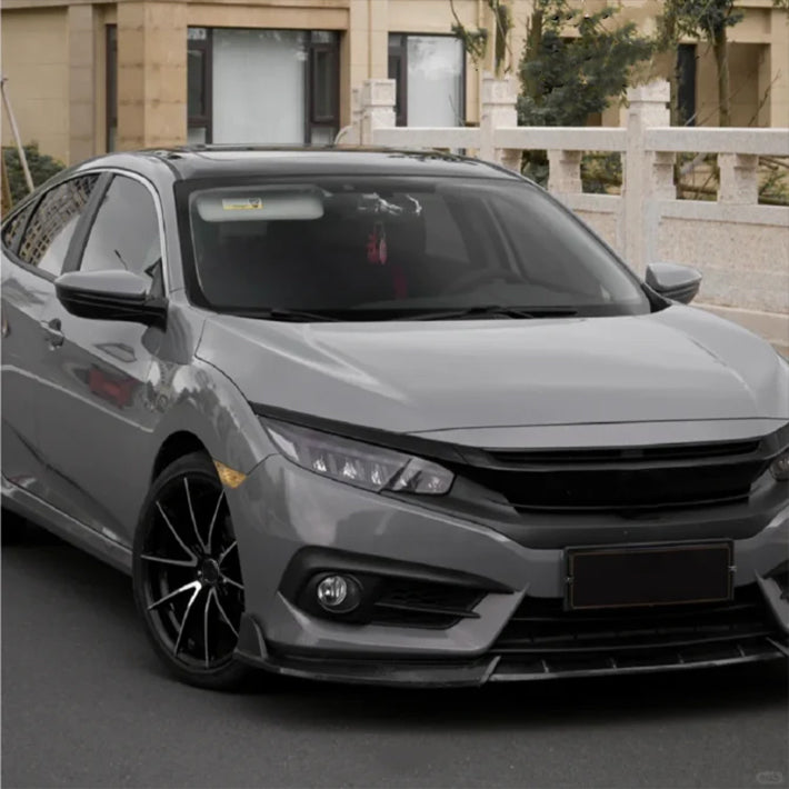 Quality Gloss Bernina Grey Car Vinyl Wrap - Image 3