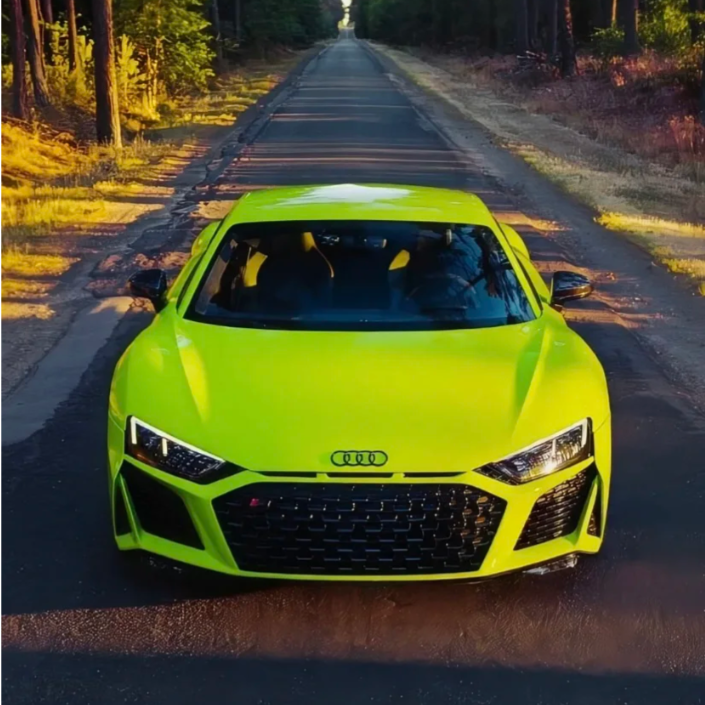 Quality Gloss Fluorescent Green Car Vinyl Wrap - Image 6