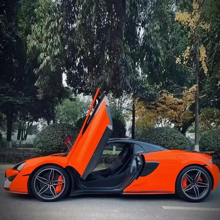 Matte Metallic Pearl Pink Car Wrap - Image 3