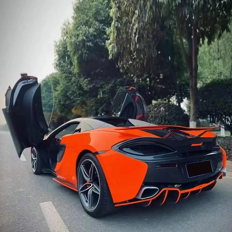 Matte Metallic Pearl Pink Car Wrap - Image 4