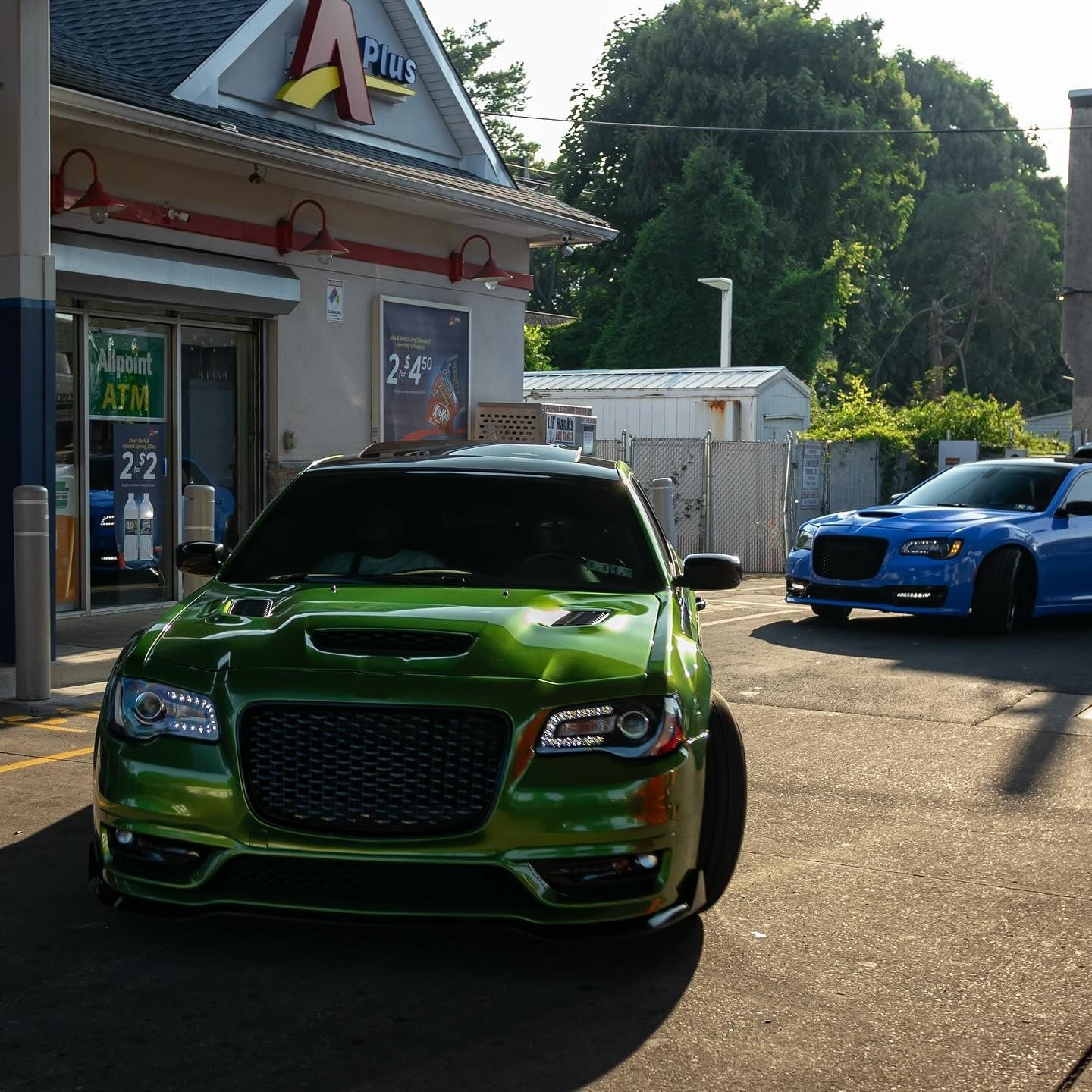 Gloss Metallic Mamba Green Car Vinyl Wrap - Image 9