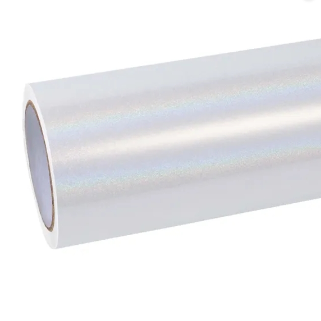 Quality Matte Laser White Car Vinyl Wrap