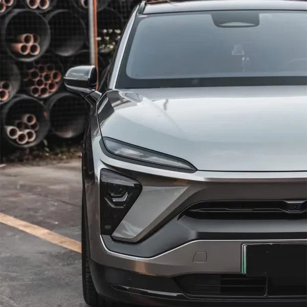 PET Liquid Silver Car Vinyl Wrap - Image 7