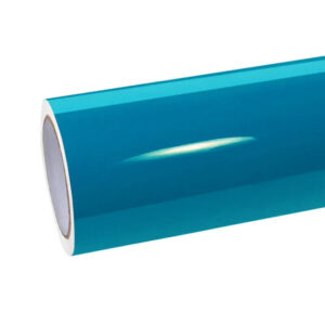 PET Super Gloss Miami Blue Car Vinyl Wrap