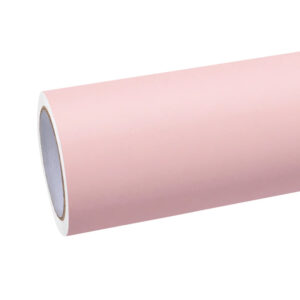 Quality  Super Matte Rose Pink Car Vinyl Wrap