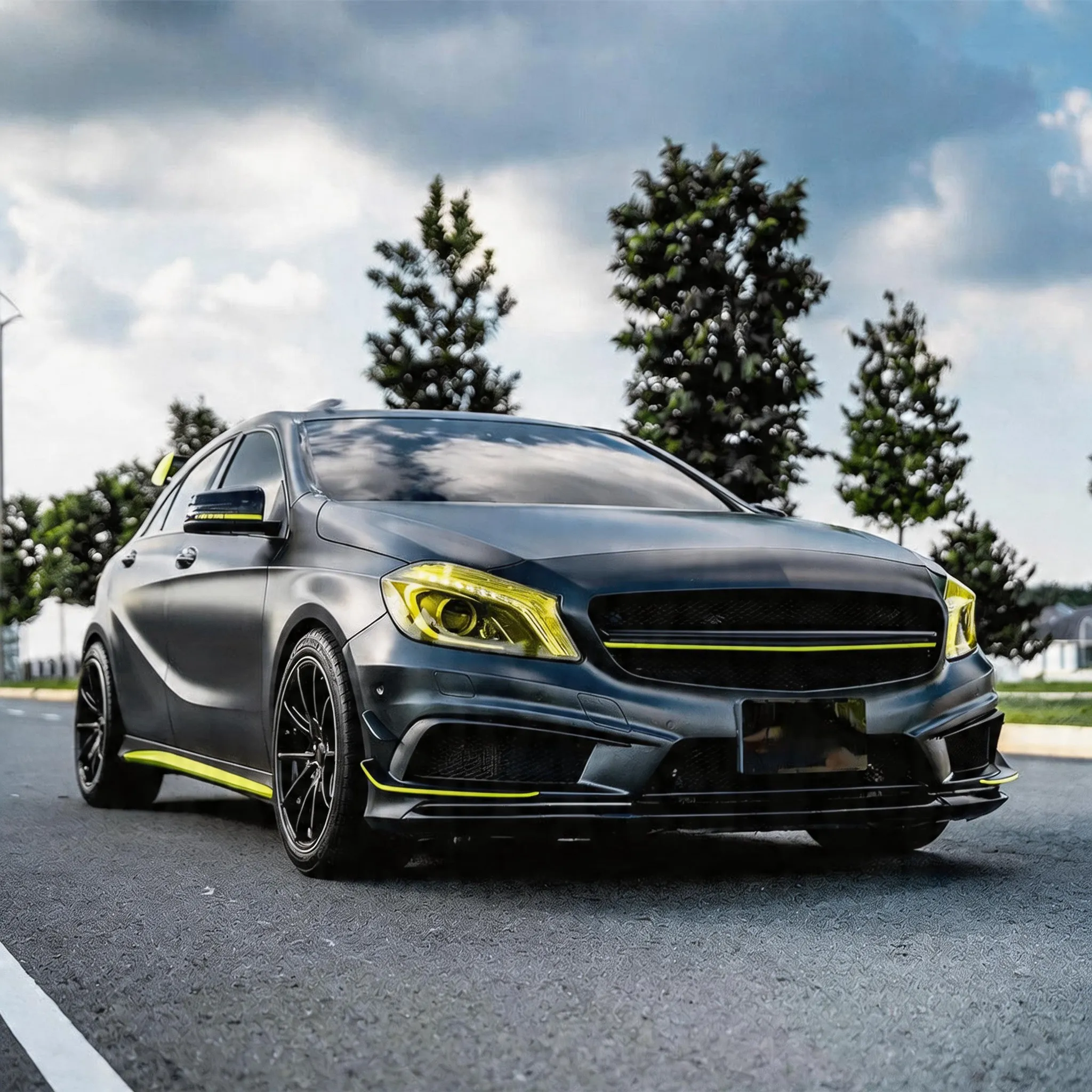 Black Vinyl Wrap