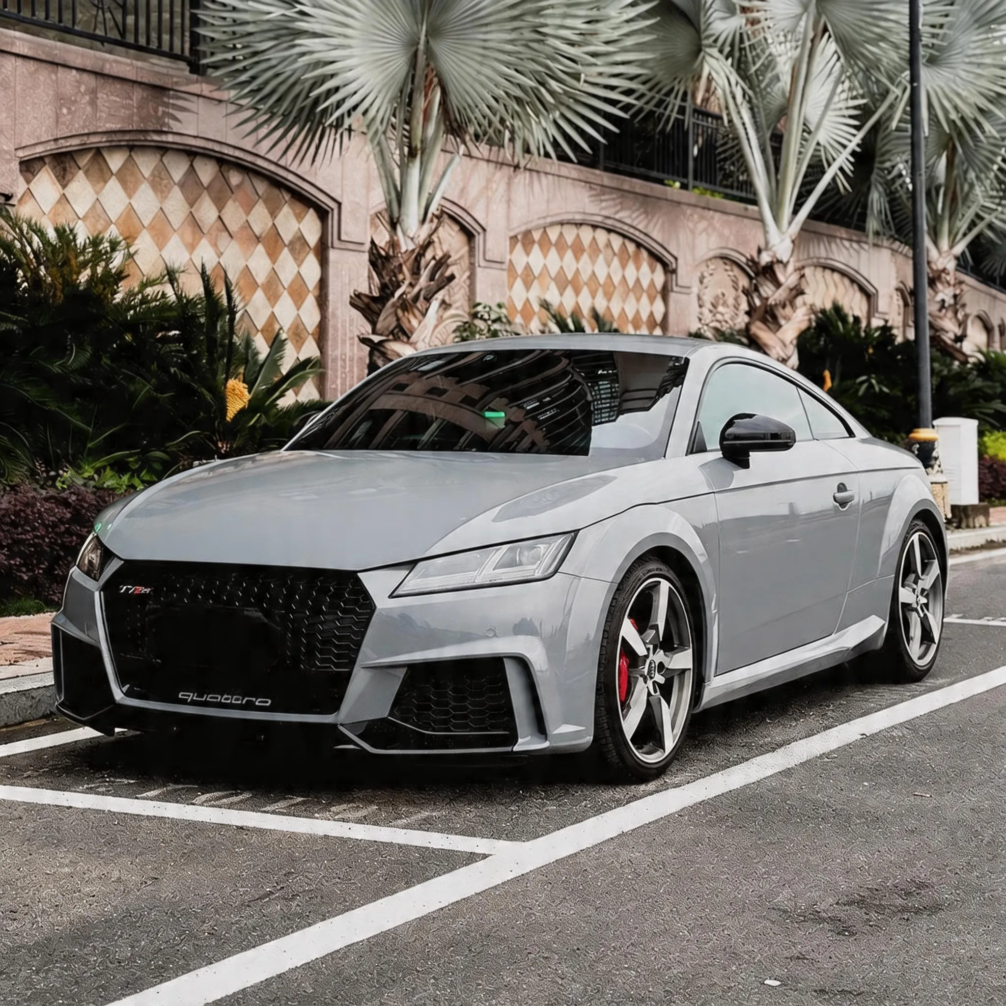Grey Vinyl Wrap