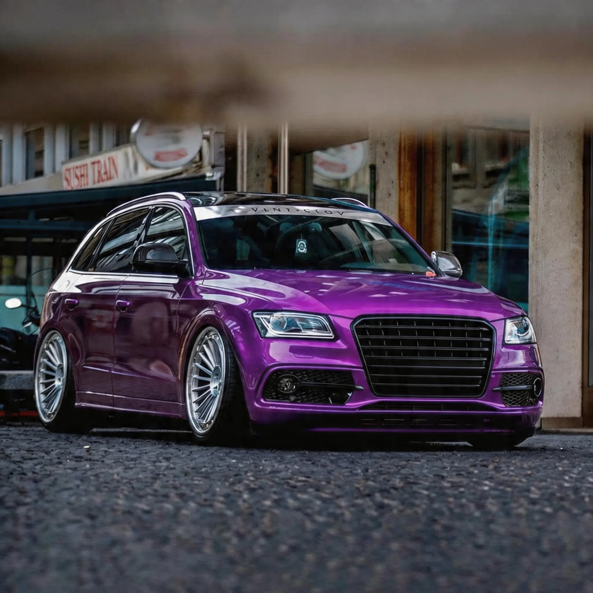 Purple Vinyl Wrap